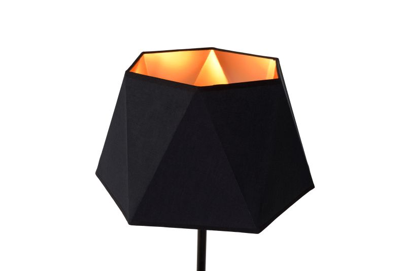 ALEGRO - Stojaca lampa - E27 D42cm H155cm - čierna
